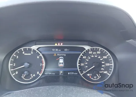 2022 Nissan Altima Sv Fwd z USA, uszkodzony, nr VIN 1N4BL4DV3NN407310